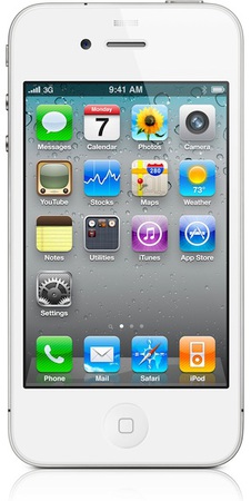 Смартфон APPLE iPhone 4 8GB White - Алатырь