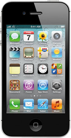 Смартфон APPLE iPhone 4S 16GB Black - Алатырь