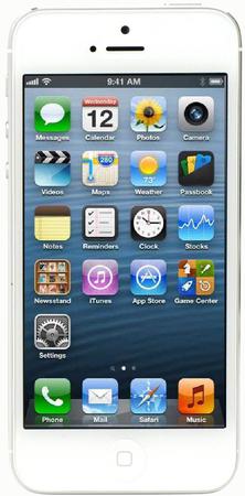 Смартфон Apple iPhone 5 32Gb White & Silver - Алатырь