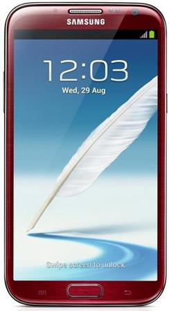 Смартфон Samsung Galaxy Note 2 GT-N7100 Red - Алатырь